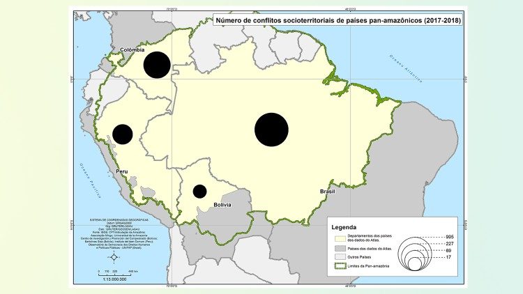 Atlas de conflitos socioterritoriais 