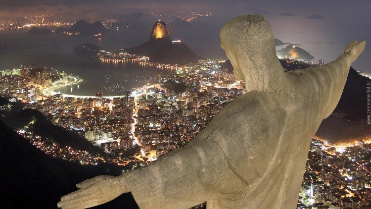 O panorama do alto do Corcovado