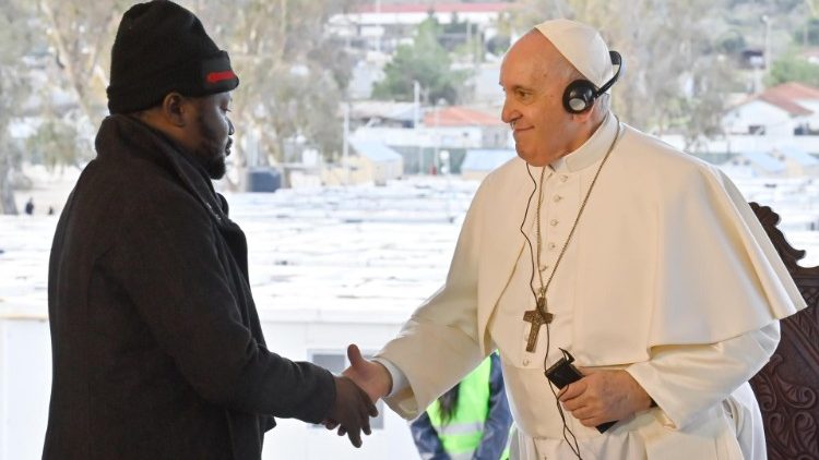 O Papa e Christian Tango Mukaya