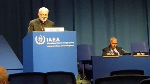 Dom Gallagher na conferência da AIEA: um mundo livre de armas nucleares é possível
