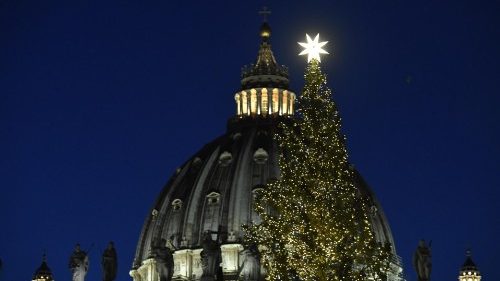 Natal no Vaticano: Presépio do Friuli, e a árvore da região de Abruzzo