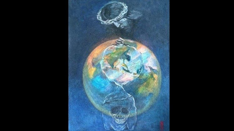 Rosa HA, Gui Boon, "O mundo e nossa dor são a dor de Deus".