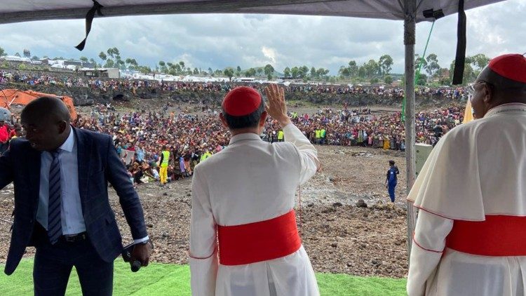 cardeal Tagle em Goma