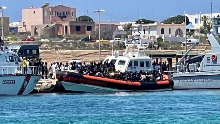 Desembarque de migrantes