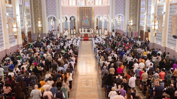 Paróquia Nossa Senhora Auxiliadora de Campinas onde ocorreu a Missa de posse