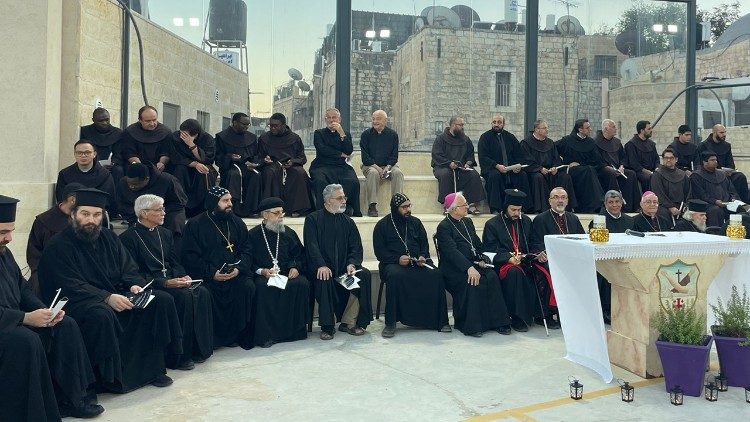 Vigília de todas as igrejas da Terra Santa pela paz