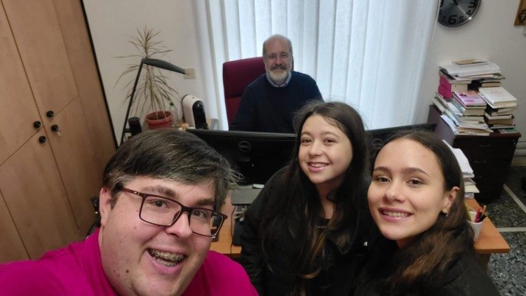 Visita à Radação da Rádio Vaticano