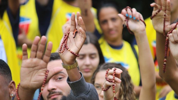 Jovens na Caminhada Franciscana