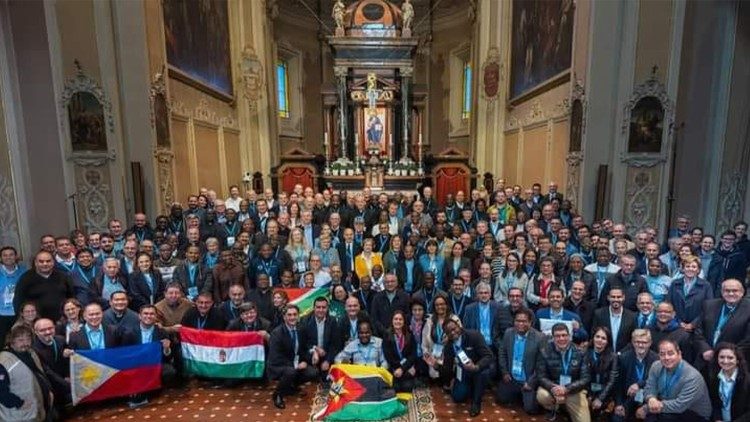 Participantes do IX Congresso Mundial  das Rádios Maria 