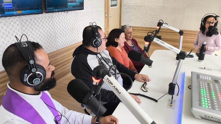 Estúdios da Rádio Canção Nova em Curitiba