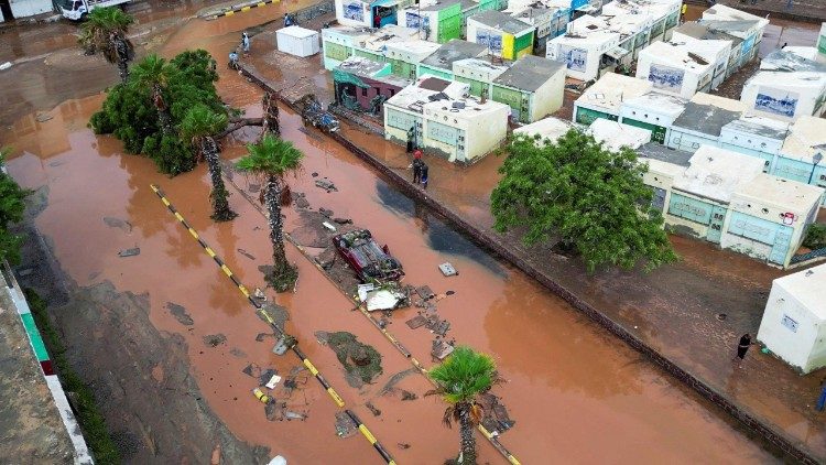 Outro aspeto das enxurradas em São Vicente