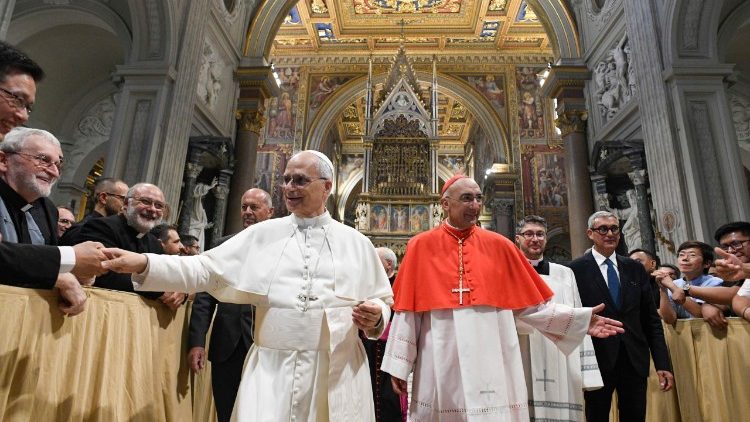 O Papa na Basílica de São João de Latrão para a abertura do ano pastoral da Diocese de Roma