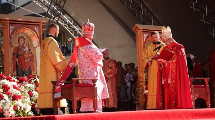 Um momento de celebração Um momento de celebração