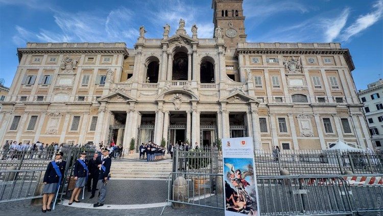 A Basílica de Santa Maria Maior, em Roma A Basílica de Santa Maria Maior, em Roma
