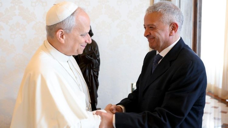 Papa com Pedro Salinas