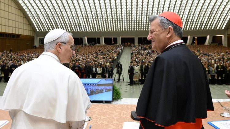 O Papa e o cardeal Mario Grech, secretário-geral do Sínodo dos Bispos O Papa e o cardeal Mario Grech, secretário-geral do Sínodo dos Bispos