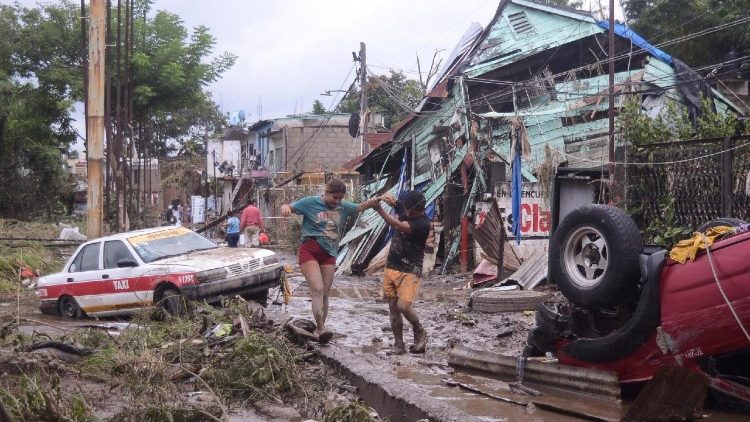 Chuvas provocaram destruição no México