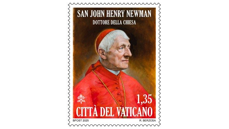 Selo dedicado a São João Henry Newman, proclamado Doutor da Igreja pelo Papa Leão XIV. Selo dedicado a São João Henry Newman, proclamado Doutor da Igreja pelo Papa Leão XIV.